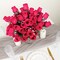 252PCS Artificial Silk Rose Buds Flowers – Wedding Bouquet & Centerpiece Floral Supply